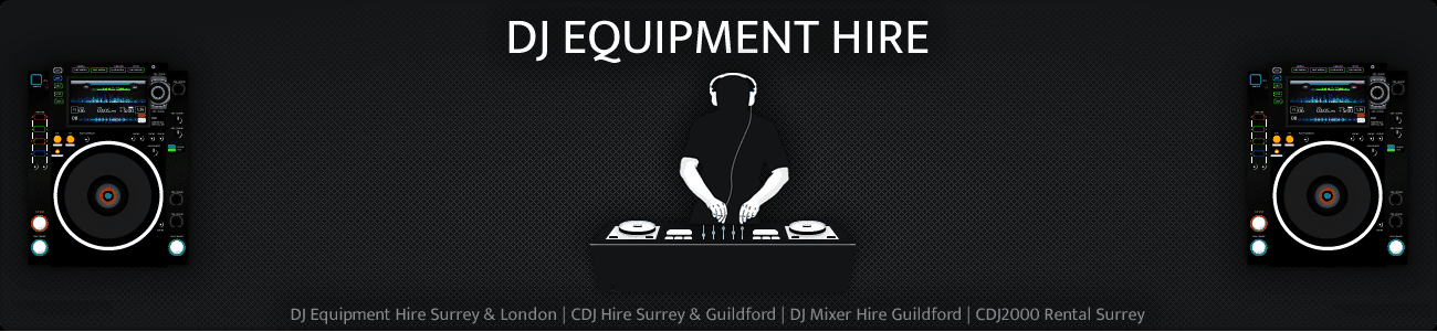 DJ Equipment Hire Section