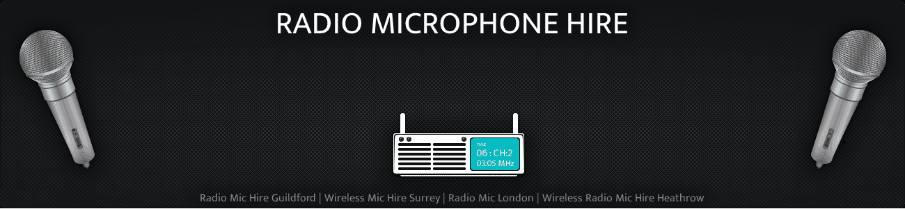 Radio Microphone Hire