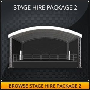 Festival Stage Hire package